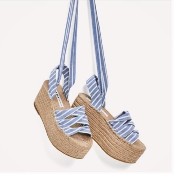 zara platform espadrilles